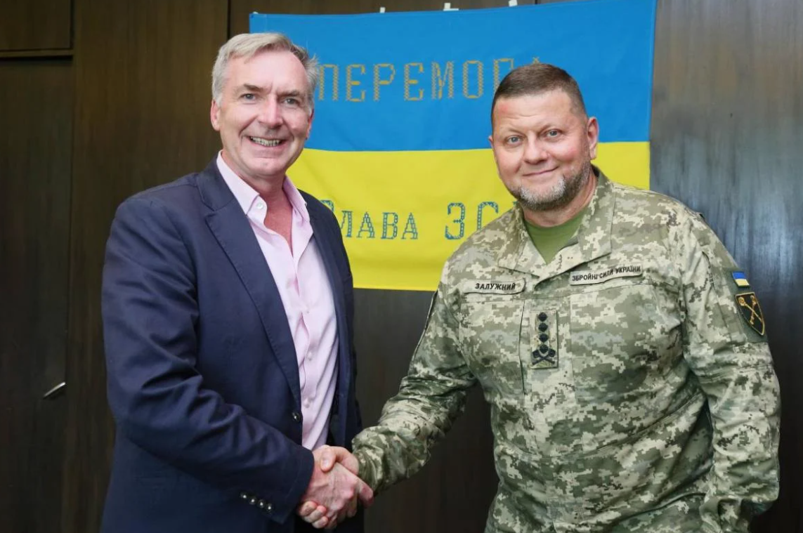  Начштабу оборони Британії прибув до Києва та зустрівся з Залужним: про що говорили 