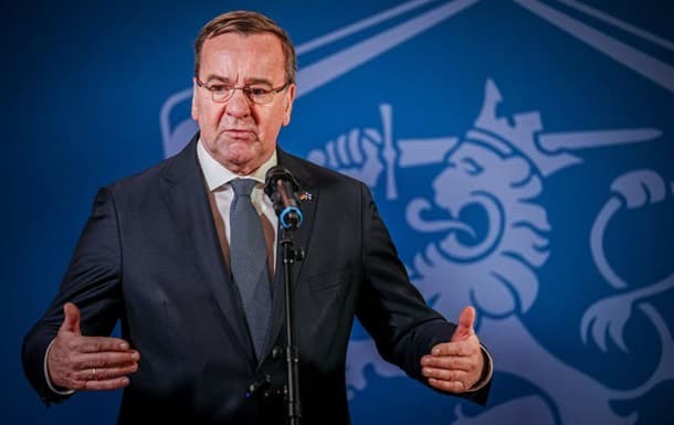  Пісторіус підтвердив наміри збільшити виробництво американської зброї у Німеччині 