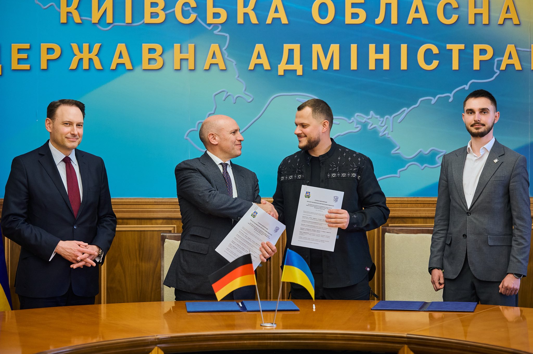  Микола Калашник: Київщина та Земля Гессен підписали Спільну декларацію про встановлення партнерських відносин 