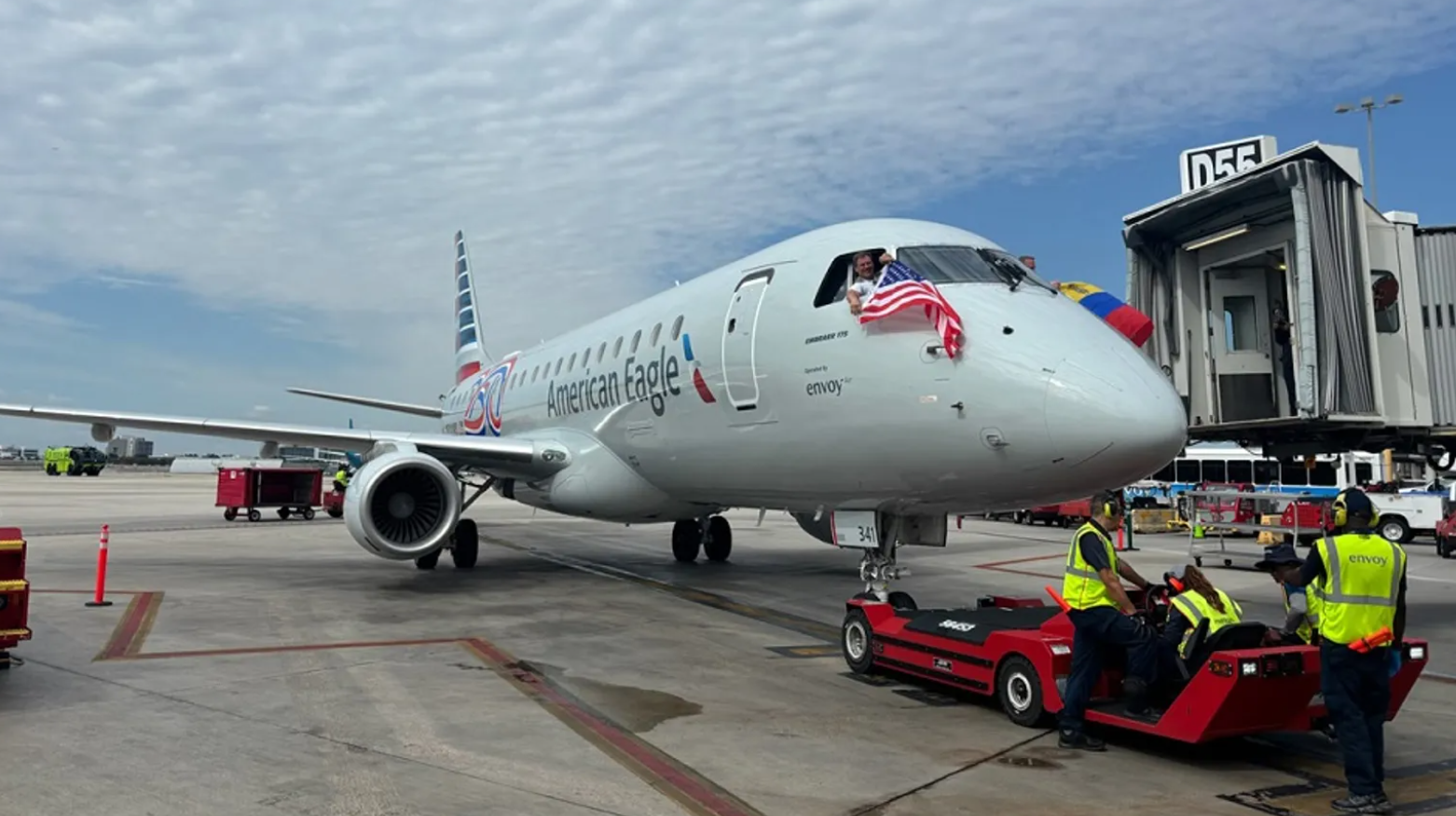  Найбільша американська авіакомпанія першою поновила польоти до Венесуели 