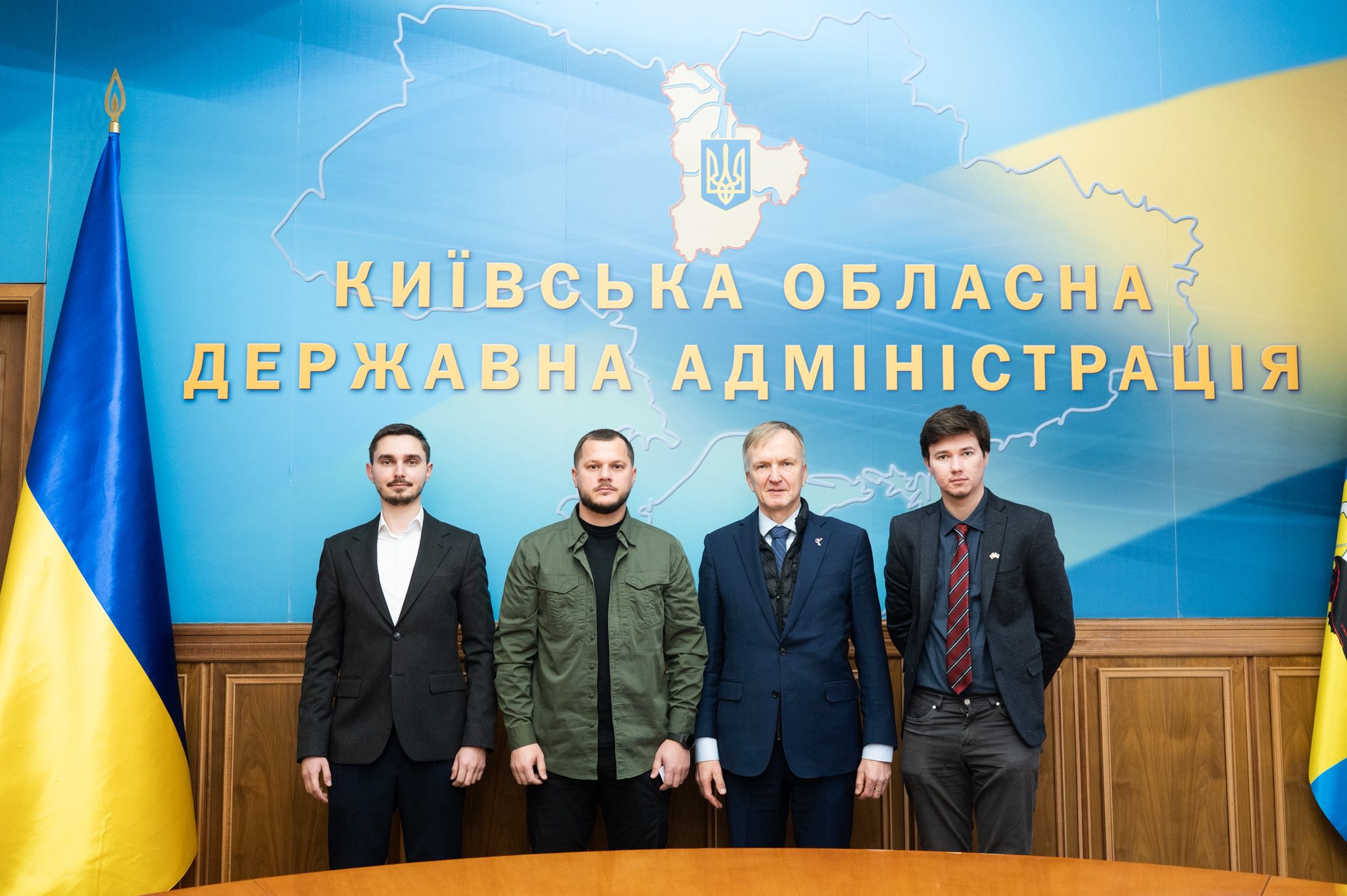  Микола Калашник зустрівся з Надзвичайним і Повноважним Послом Латвійської Республіки в Україні Андрейсом Пілдеговічсом 