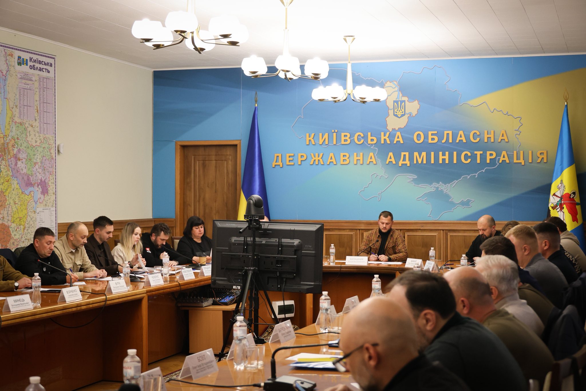  Микола Калашник провів чергове засідання Ради оборони Київської області 