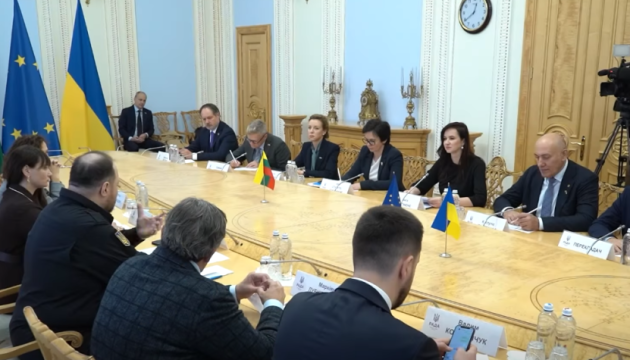  Стефанчук і прем’єрка Литви обговорили інтеграцію українських систем ППО із країнами НАТО 
