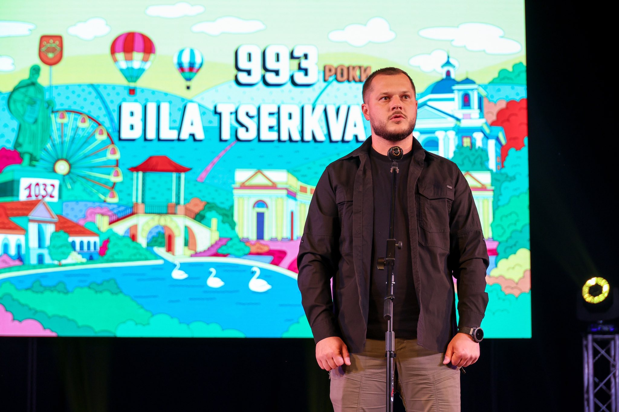  Микола Калашник привітав Білу Церкву з 993-ю річницею з дня заснування 