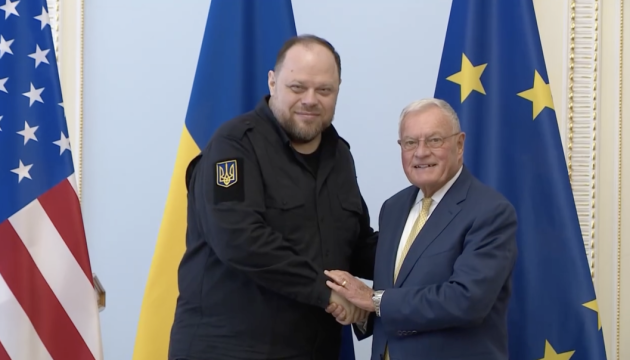  Стефанчук і Келлог обговорили досягнення справедливого миру для України 