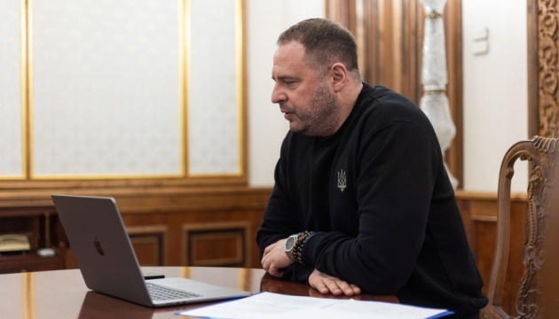  Єрмак обговорив з радниками лідерів європейських країн наступні кроки в перемовному процесі 