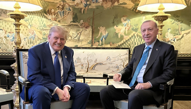  Ердоган запропонував Трампу «тісний діалог» для мирного врегулювання війни Росії проти України 