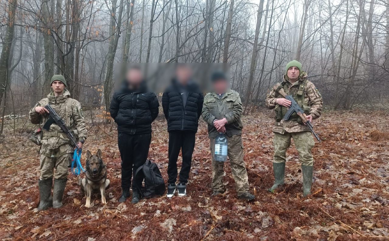  На Закарпатті собака винюхав у лісі ухилянтів, яких вів сивий дід 
