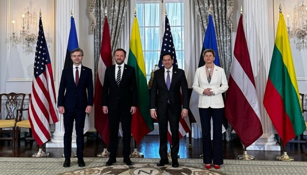  Балтійські міністри на першій зустрічі з Рубіо пояснювали важливість підтримки України 