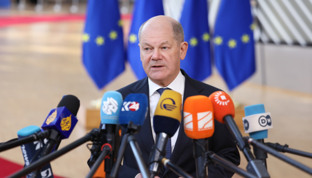  Європа посилюватиме підтримку України та її армії, яка є найкращою гарантією безпеки - Шольц 