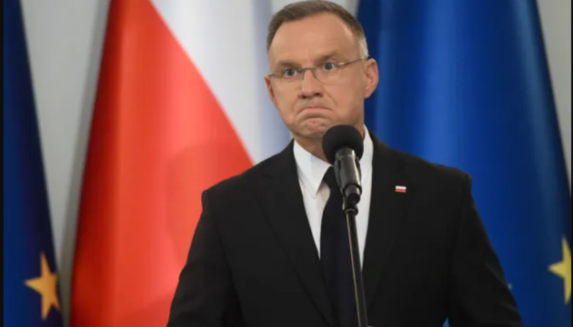  Дуда: Буде катастрофічною помилкою, якщо Захід погодиться віддати Росії хоч сантиметр української землі 