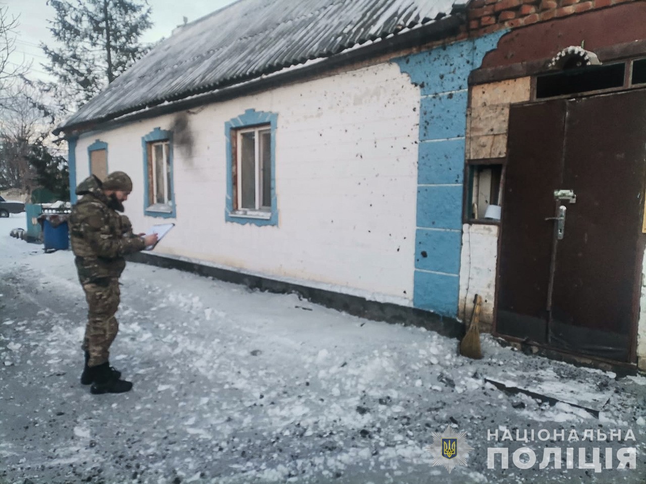  На Запоріжжі внаслідок російських обстрілів пошкоджено близько 30 житлових будинків – наслідки влучань задокументувала поліція 