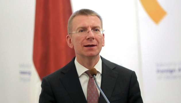  Рінкевичс: Латвія «не опустить руки» і продовжить боротися за вступ України до НАТО 
