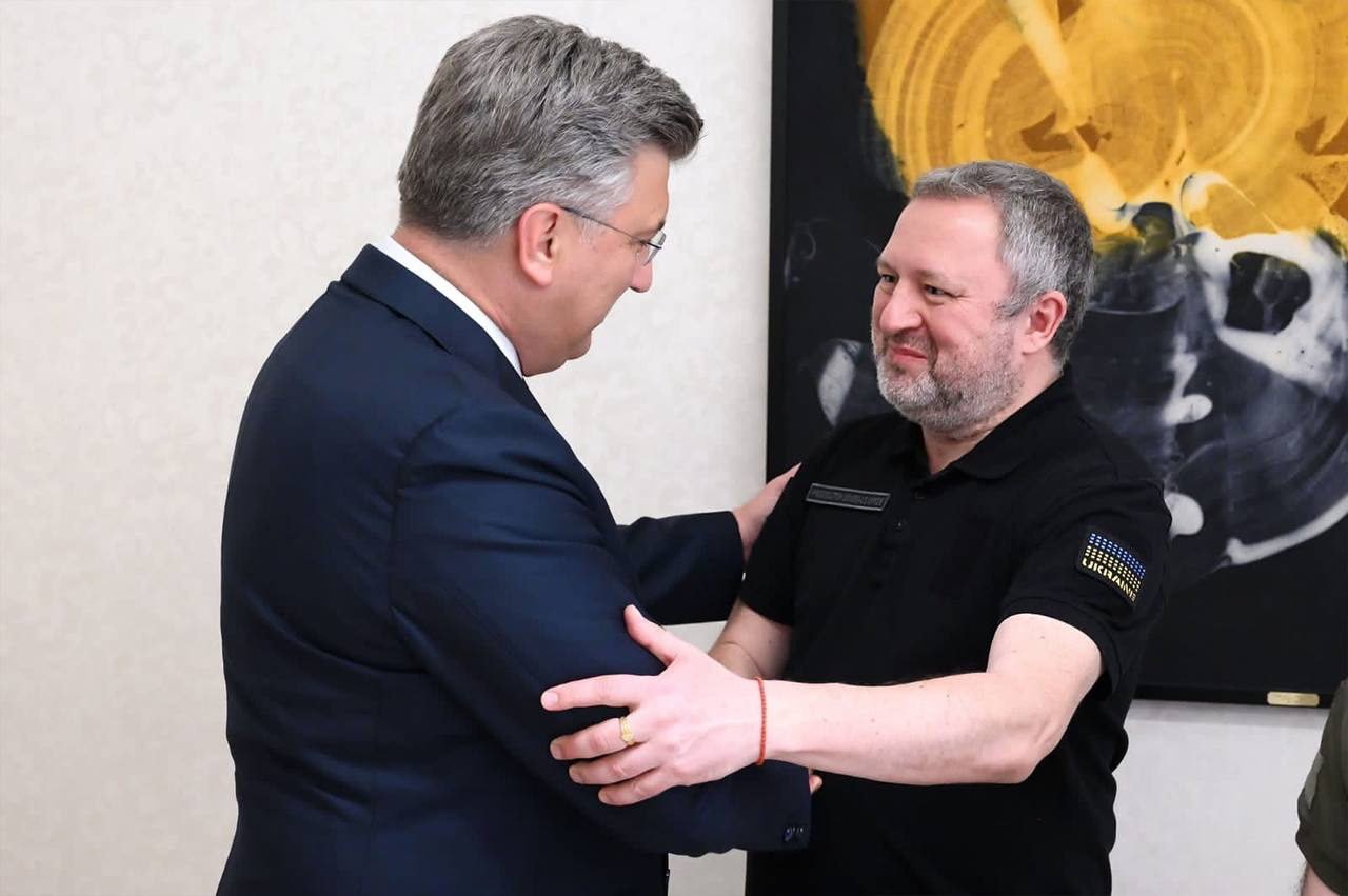  Генпрокурор Андрій Костін зустрівся з Прем'єр-міністром та Віце-прем'єр-міністром Хорватії 