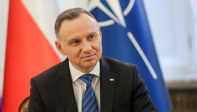  Дуда закликав НАТО бути послідовним у підтримці України 