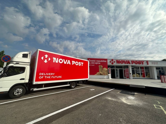  "Нова пошта" відкрила перше відділення в Чехії 
