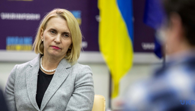  Брінк подякувала ППО за захист українського неба від варварських атак росії 