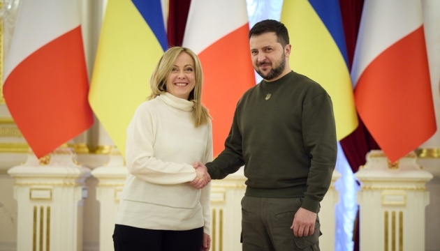  Зеленський і Мелоні обговорили оборонну співпрацю 