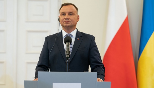  Дуда: Хто закликає швидше укласти мирну угоду між Україною і росією – діє в інтересах кремля 