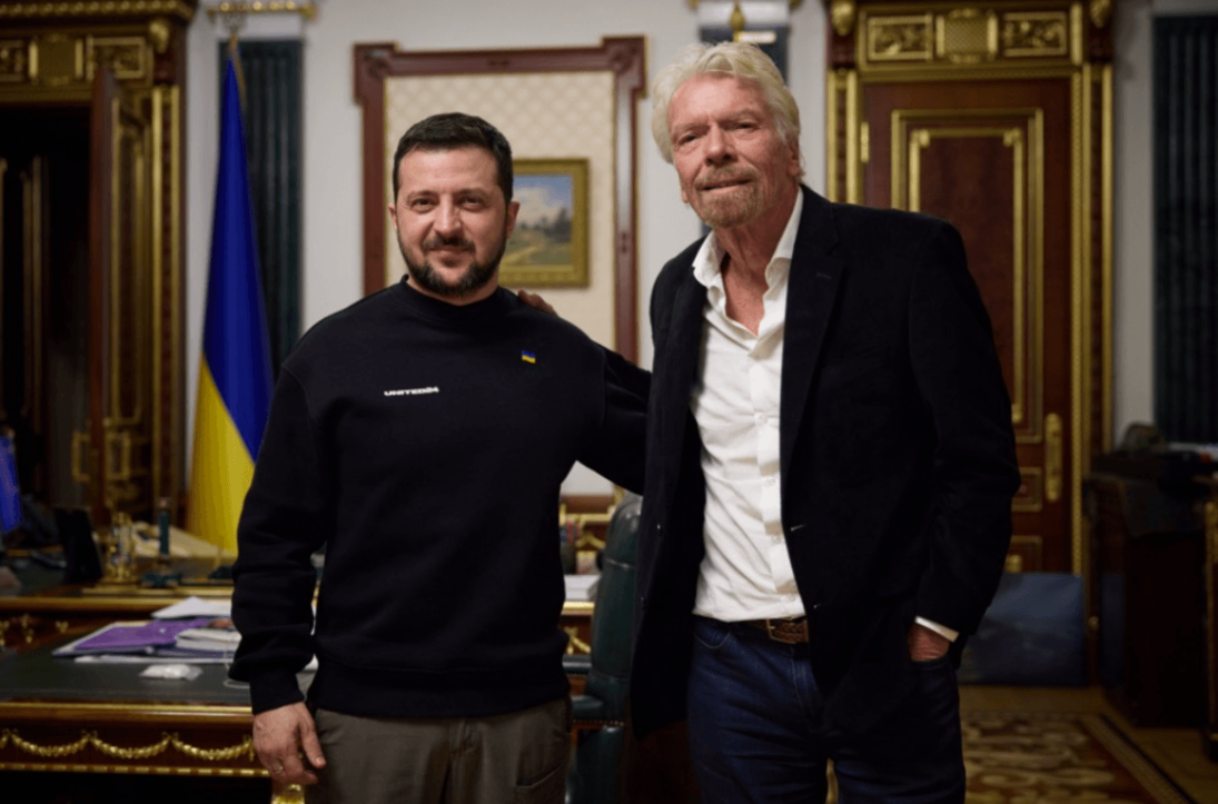  До України приїхав відомий британський мільярдер 