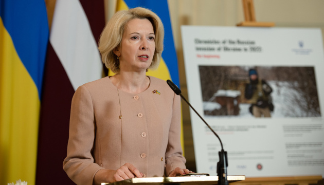  Спікерка парламенту Латвії: Не можна поступатися ядерному шантажу рф 