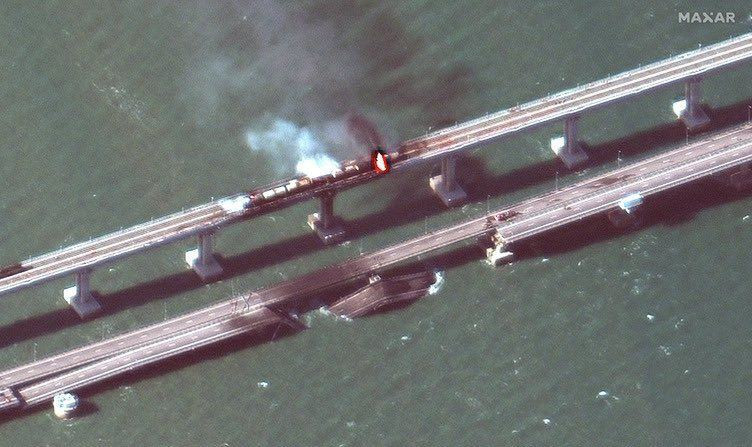  Британська розвідка розповіла про наслідки руйнування Кримського мосту для РФ 