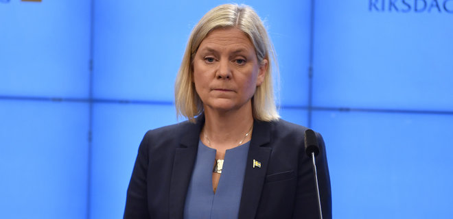  Прем'єрка Швеції визнала поразку на виборах і подає у відставку 