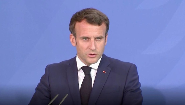  Макрон обговорив підтримку України з Каллас та Науседою 