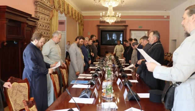  У Софії Київській відбулася зустріч духовенства ПЦУ та УПЦ московського патріархату 