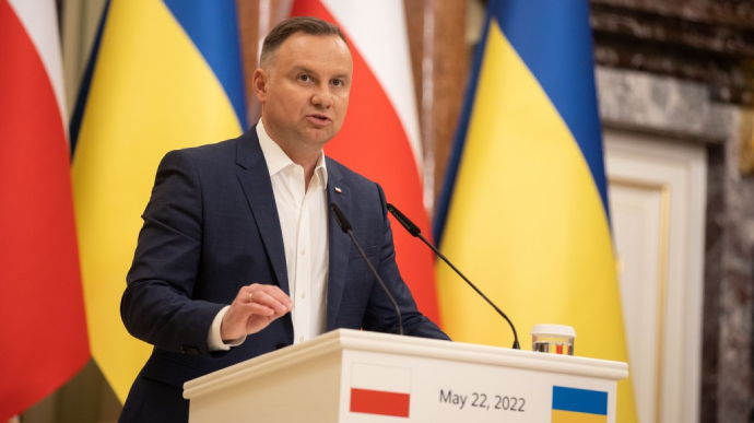  Дуда розповість Зеленському про результати турне до Португалії, Італії та Румунії 