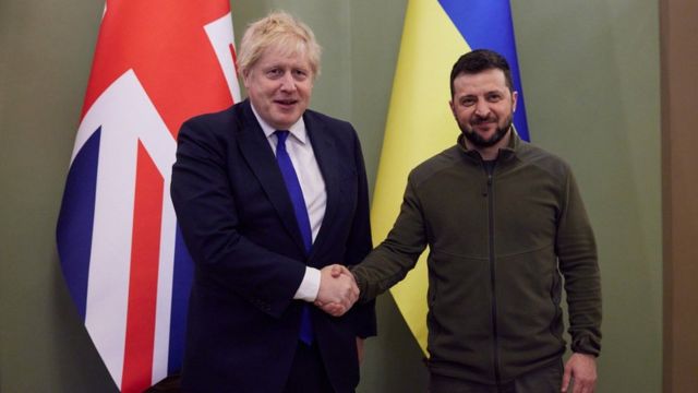  Джонсон и Зеленский хотят ускориться с определением долгосрочной архитектуры безопасности Украины 