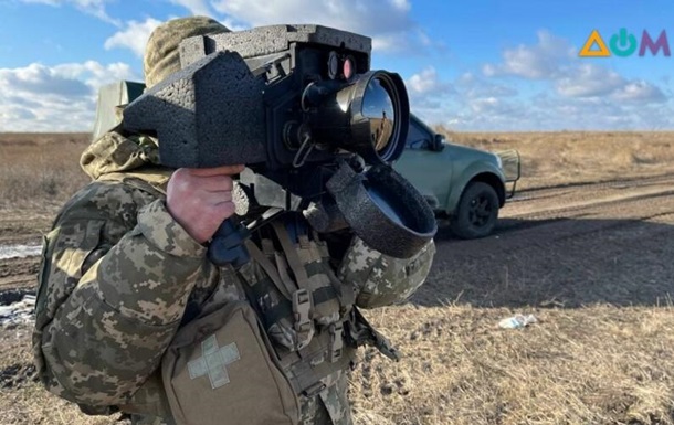  На Донбассе провели стрельбы из Javelin 