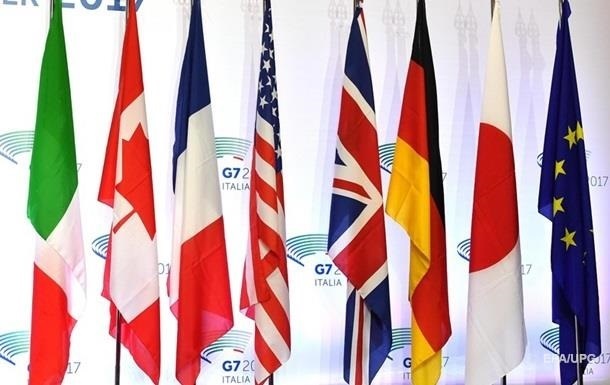  G7 договорилась о реакции на шаги РФ по Украине 