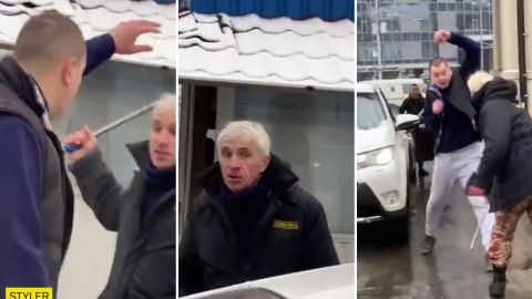  Бив металевою палицею: поліція Києва розслідує напад охоронця на території лікарні 