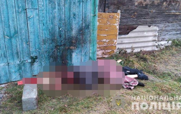  На Ровенщине сын нашел во дворе тело убитого отца и мертвого щенка 