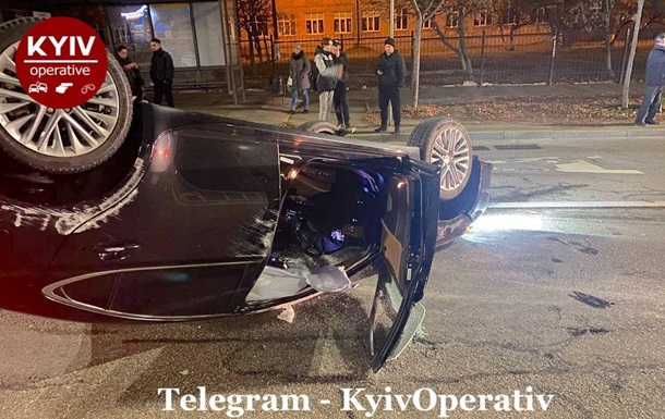  В Киеве убегавшего после драки мужчину сбило авто 