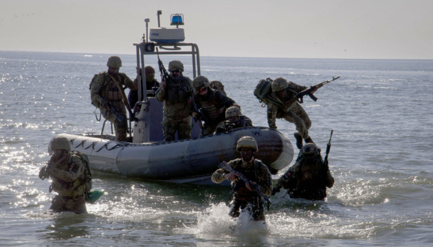  Морські піхотинці на Одещині тренувалися захоплювати узбережжя 