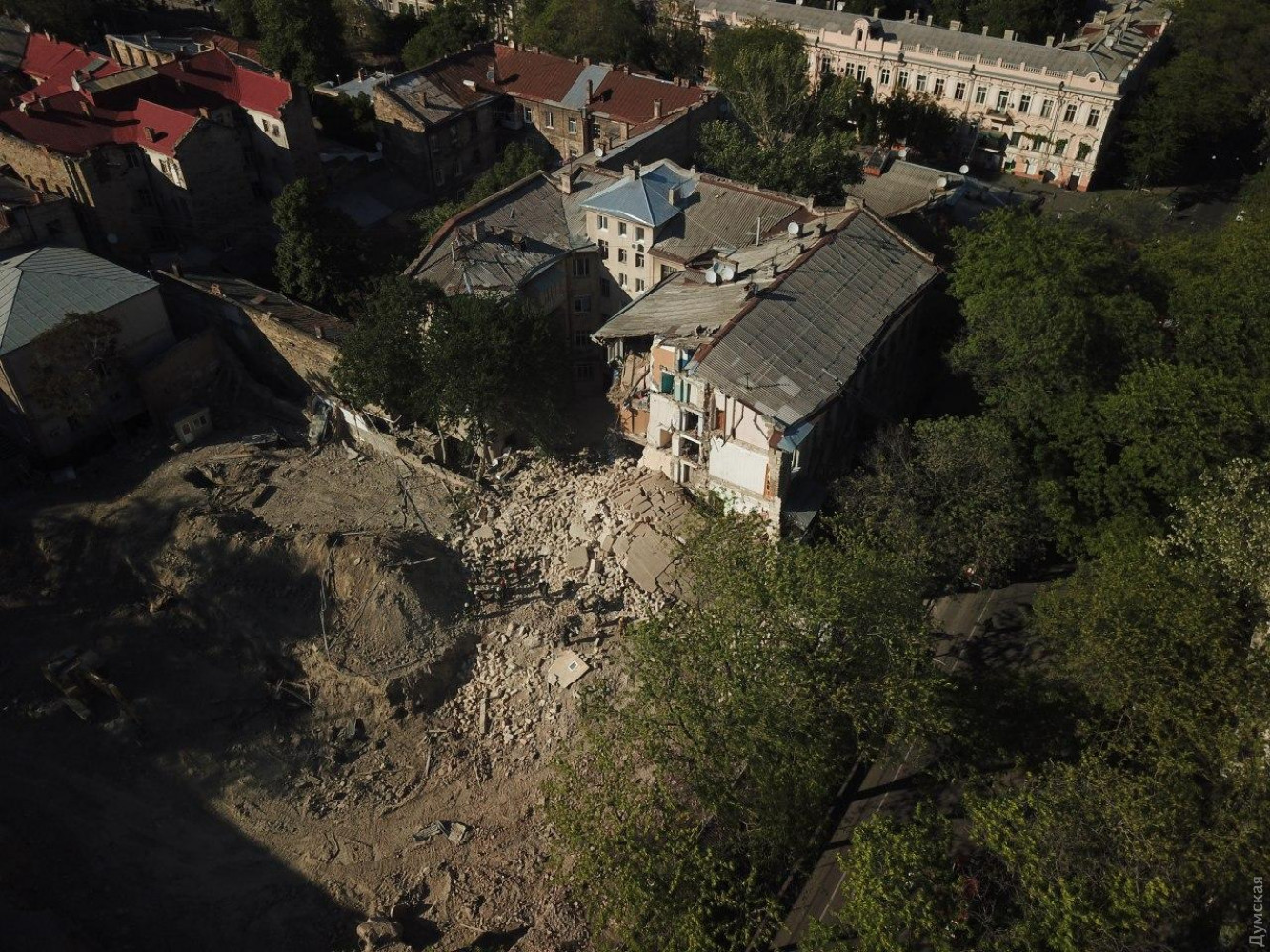  Обвал жилого дома в Одессе: в полиции назвали причину 
