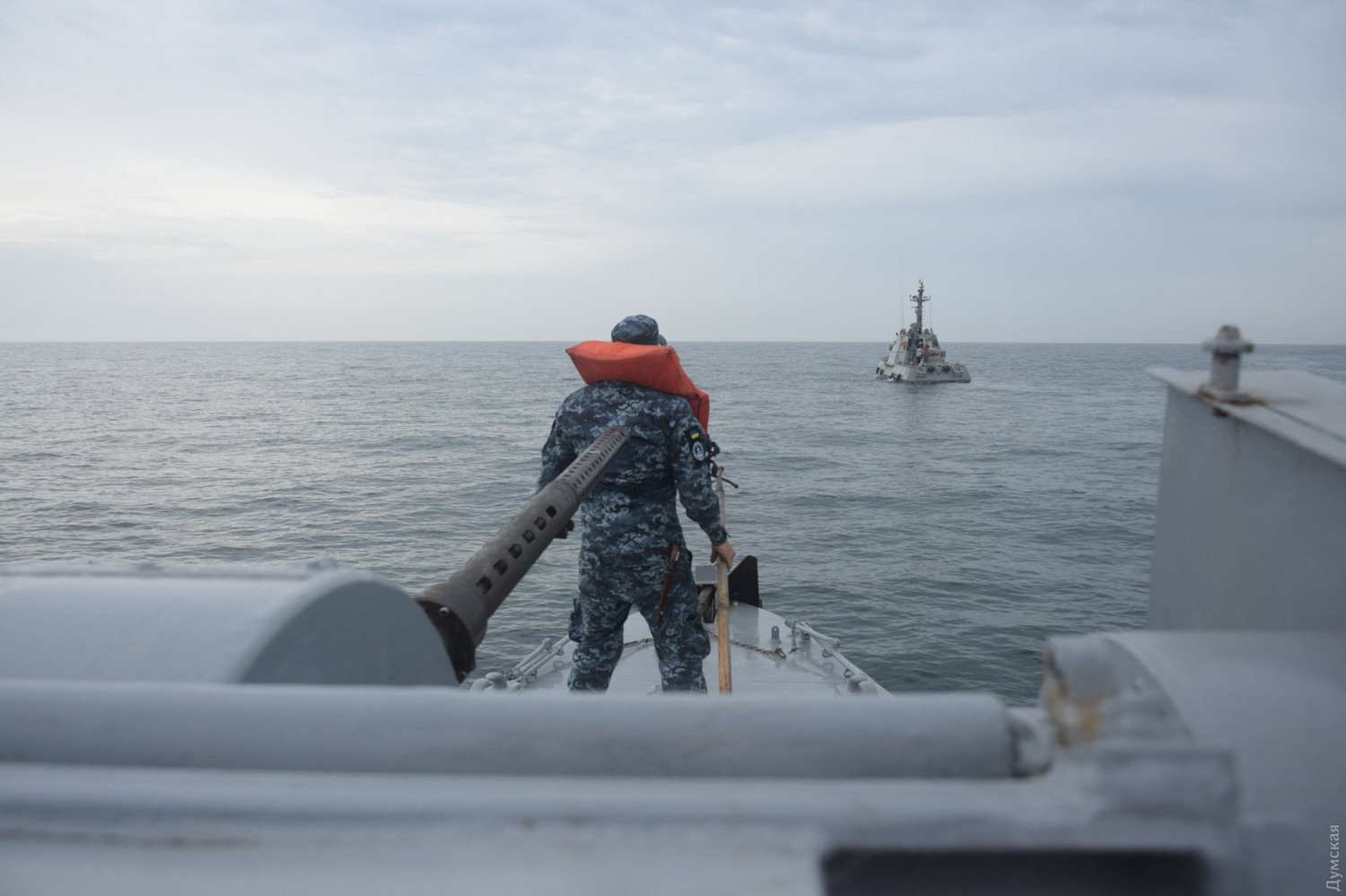  Военно-морские силы Украины испытали новую «Гюрзу» в море возле Одессы  