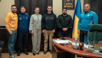 Українські ветерани здобули золото, срібло та бронзу на World Abilitysport Beach Games у дисципліні Laser Run