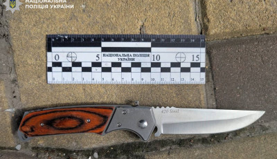 Поліцейські затримали чоловіка, який із ножем гуляв у центрі столиці