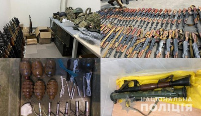 Поліцейськими Києва зареєстровано 351 факт незаконного поводження зі зброєю, боєприпасами та вибуховими речовинами