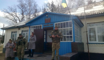 Подразделения ГПС вышли на государственный кордон Украины в Черниговской области
