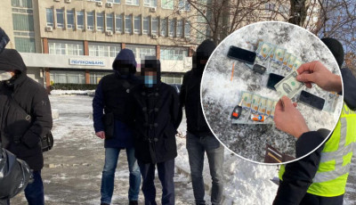 На хабарі у 2 тис. доларів затримано державного виконавця