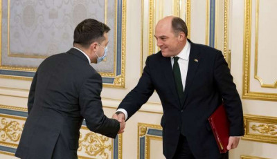 Зеленський обговорив з міністром оборони Британії військове партнерство
