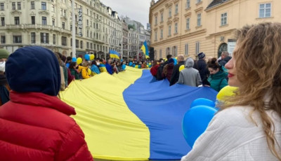 Акції на підтримку України пройшли у чотирьох найбільших містах Австрії