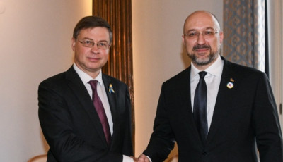 У Лугано Шмигаль і віцепрезидент Єврокомісії Домбровскіс обговорили торгівлю з ЄС