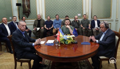 Зустріч Зеленського, Ердогана і Гутерреша тривала близько 40 хвилин