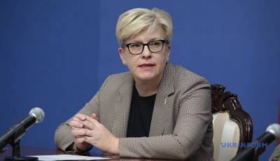 Транзит українського зерна через Литву варто зробити довгостроковим - прем'єрка Шимоніте
