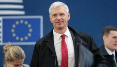 До Києва прибув прем’єр-міністр Латвії
